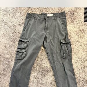 Men's Gray Cargo Pants